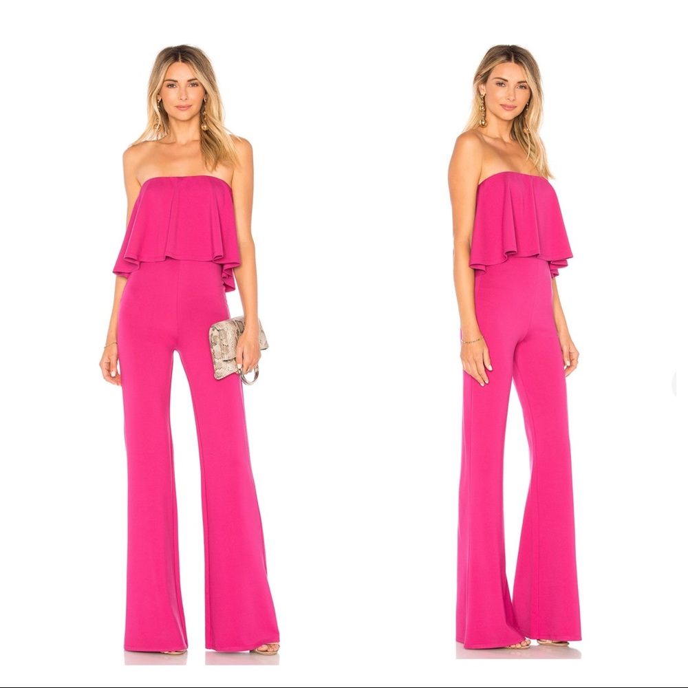 Lovers + Friends Nikki Magenta Jumpsuit NWT XXS
